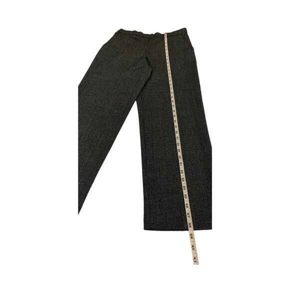 Briggs New York Womens Elastic Waist Gray Dress Pants Trouser Pockets Size 10P - Picture 7 of 11